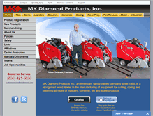 Tablet Screenshot of mkdiamond.com